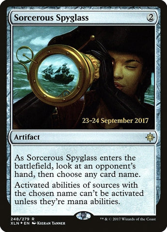 Image for Sorcerous Spyglass (XLN) (248) - Magic: The Gathering