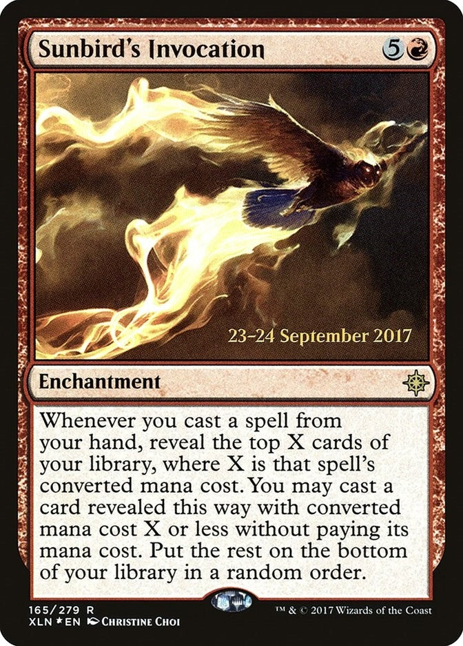 Image for Sunbird's Invocation (165) [Prerelease Cards]