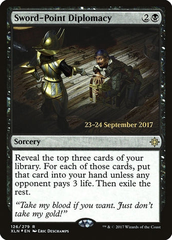 Image for Sword-Point Diplomacy (126) - Magic: The Gathering