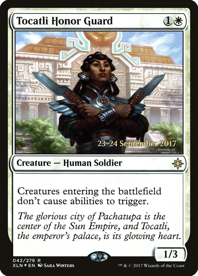 Image for Tocatli Honor Guard (42) [Prerelease Cards]