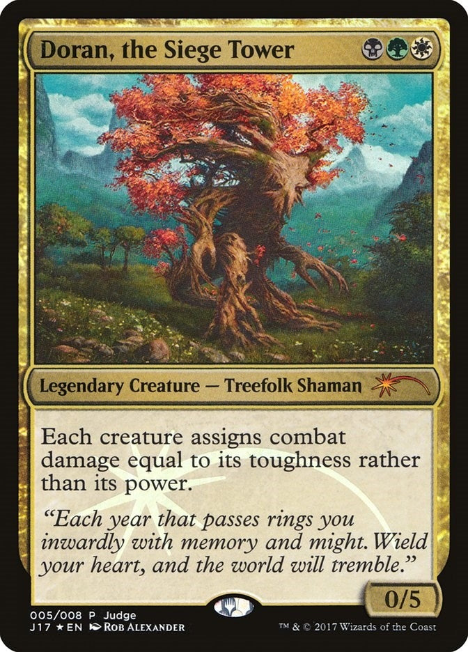 Image for Doran, the Siege Tower (5) [Judge Promos]