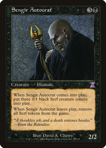 Image for Sengir Autocrat (45) [Timeshifted]