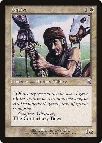 Image for Squire (15) - Magic: The Gathering