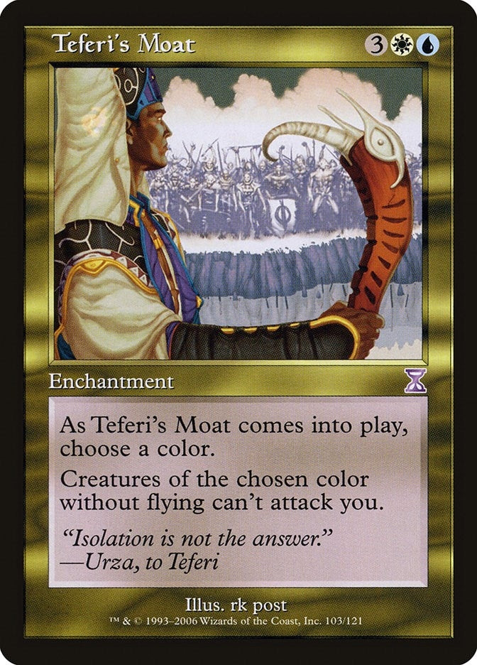 Image for Teferi's Moat (103) - Magic: The Gathering