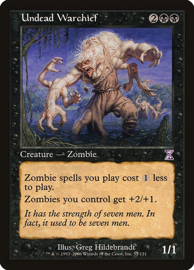 Image for Undead Warchief (52) [Timeshifted]