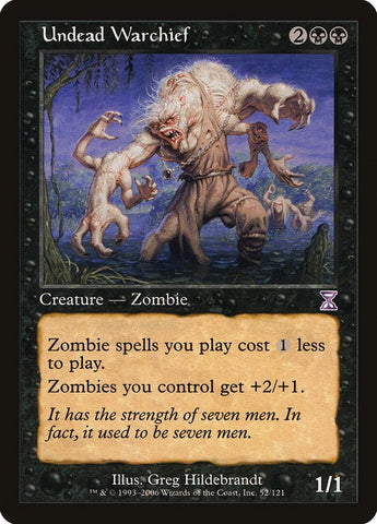 Image for Undead Warchief (52) [Timeshifted]
