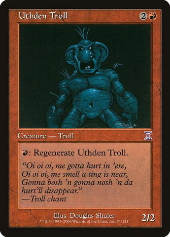 Image for Uthden Troll (71) - Magic: The Gathering
