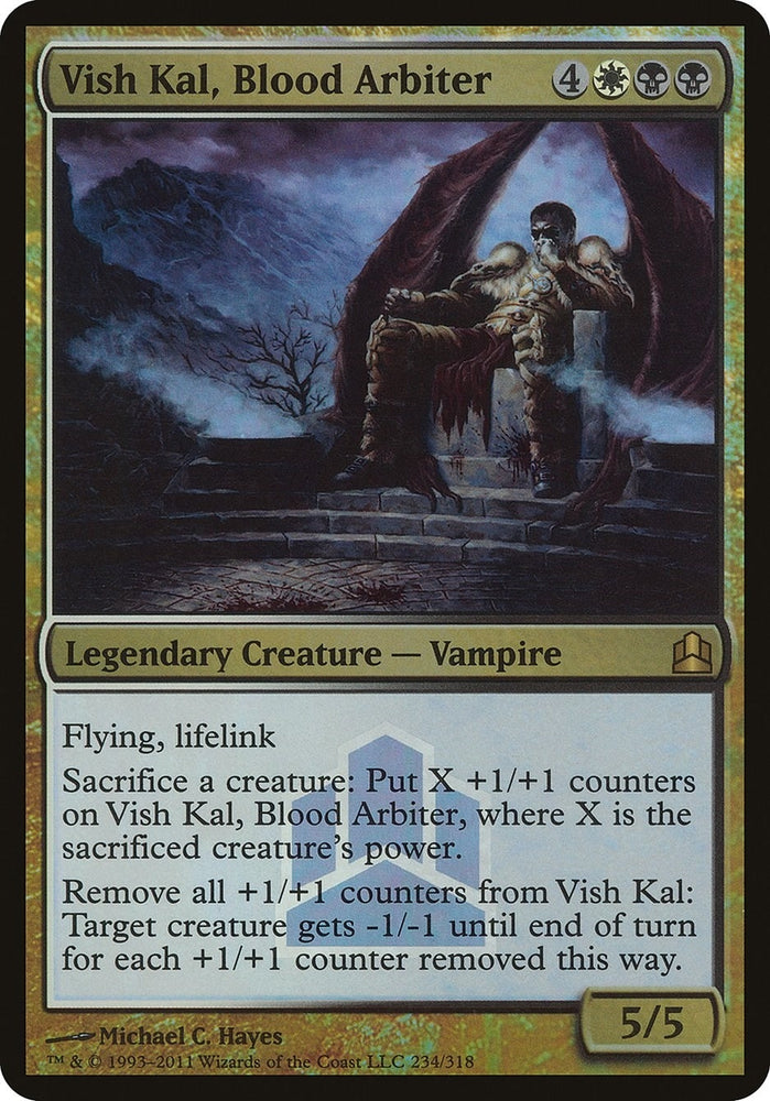 Image for Vish Kal, Blood Arbiter (Commander Launch Promo) (234) [Oversize Cards]