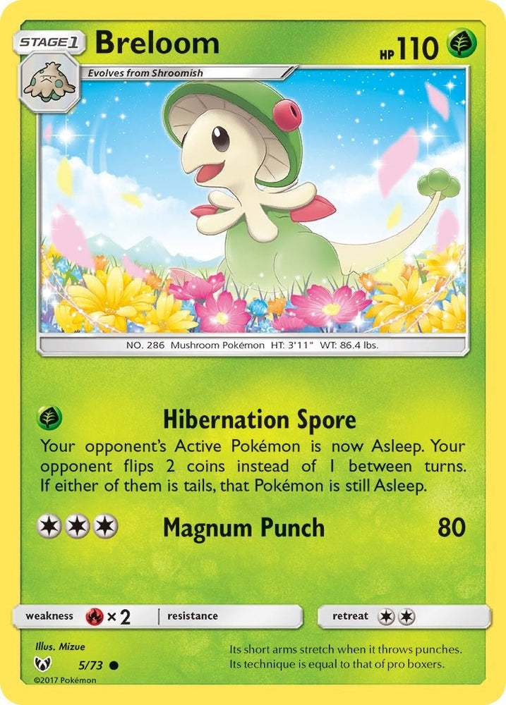 Image for Breloom (5/73) [Shining Legends]