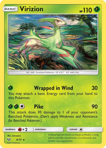 Image for Virizion (8/73) - Pokemon