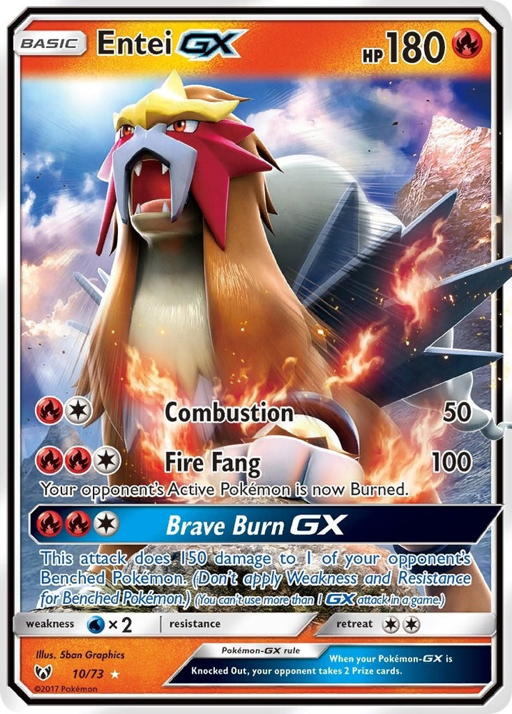 Image for Entei GX (10/73) [Shining Legends]