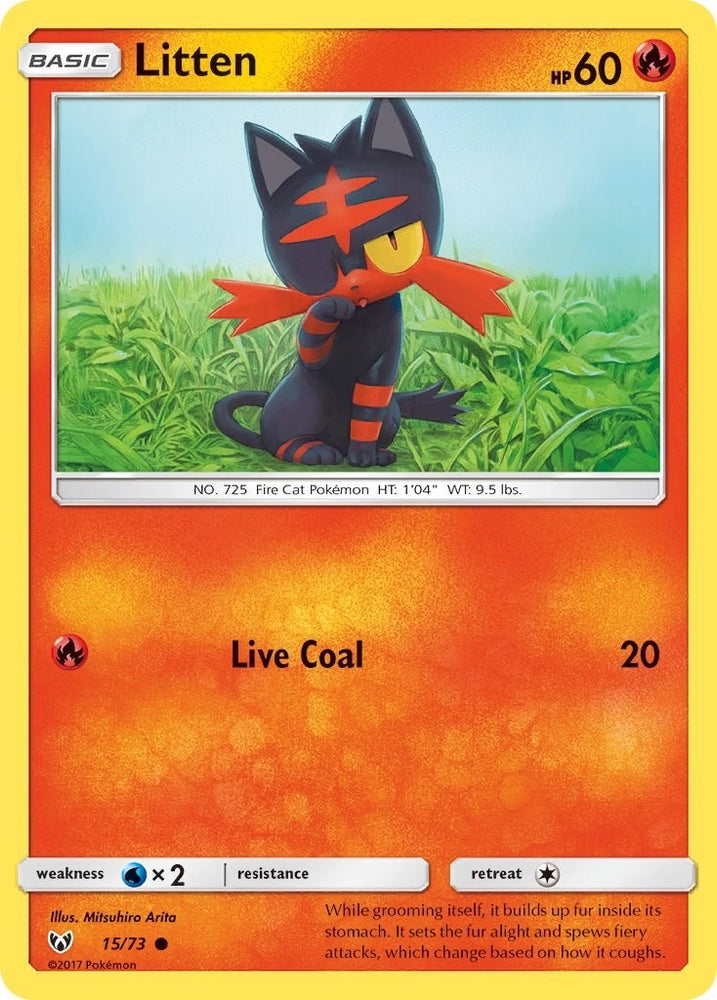 Image for Litten (15/73) [Shining Legends]