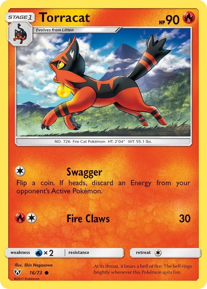 Image for Torracat (16/73) [Shining Legends]