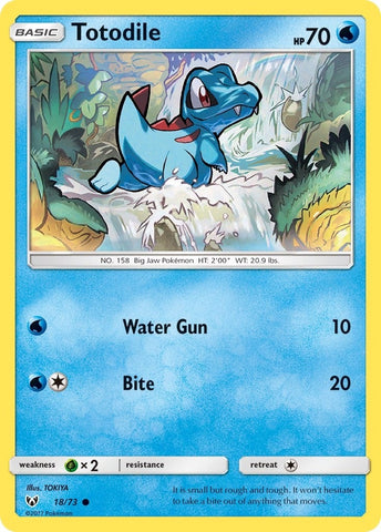 Image for Totodile (18/73) [Shining Legends]