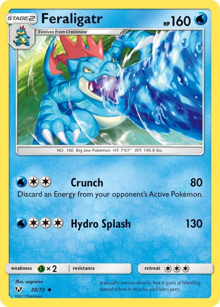 Image for Feraligatr (20/73) [Shining Legends]