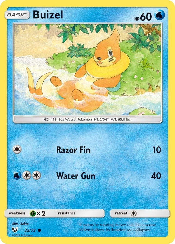 Image for Buizel (22/73) [Shining Legends]