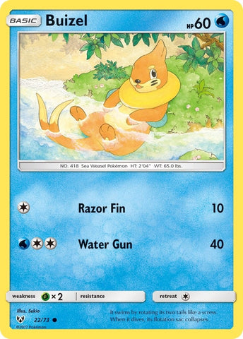 Image for Buizel (22/73) [Shining Legends]