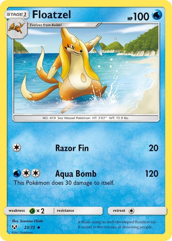 Image for Floatzel (23/73) [Shining Legends]