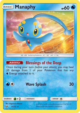 Image for Manaphy (25/73) [Shining Legends]