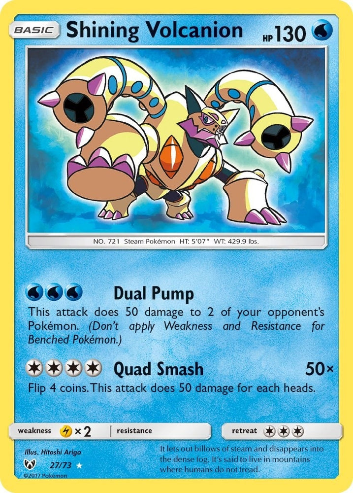 Image for Shining Volcanion (27/73) [Shining Legends]
