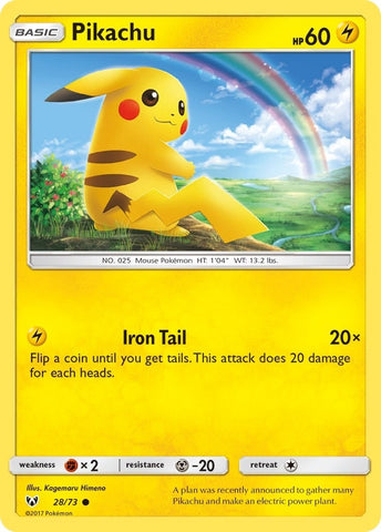 Image for Pikachu (28/73) [Shining Legends]