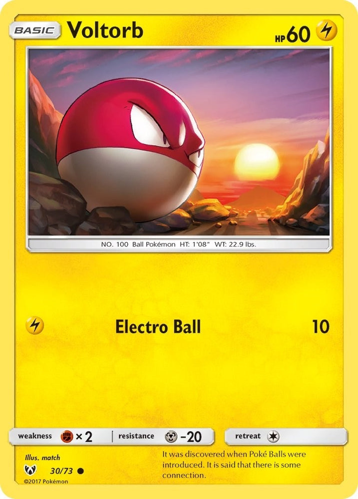 Image for Voltorb (30/73) [Shining Legends]