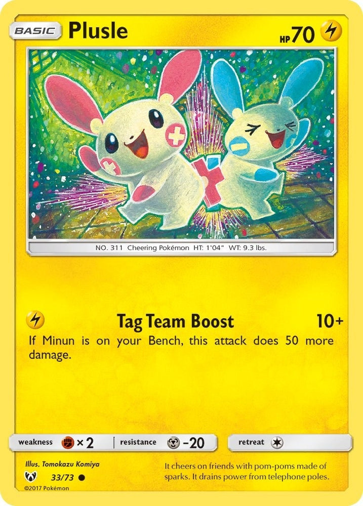 Image for Plusle (33/73) [Shining Legends]