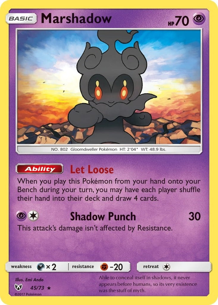 Image for Marshadow (45/73) [Shining Legends]
