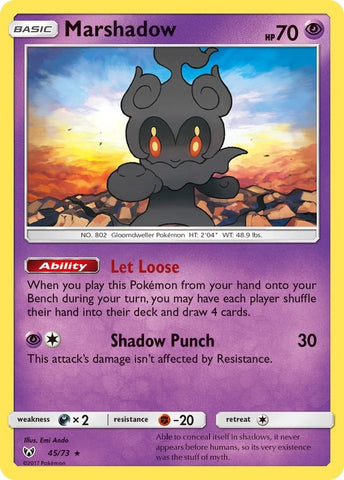Image for Marshadow (45/73) [Shining Legends]