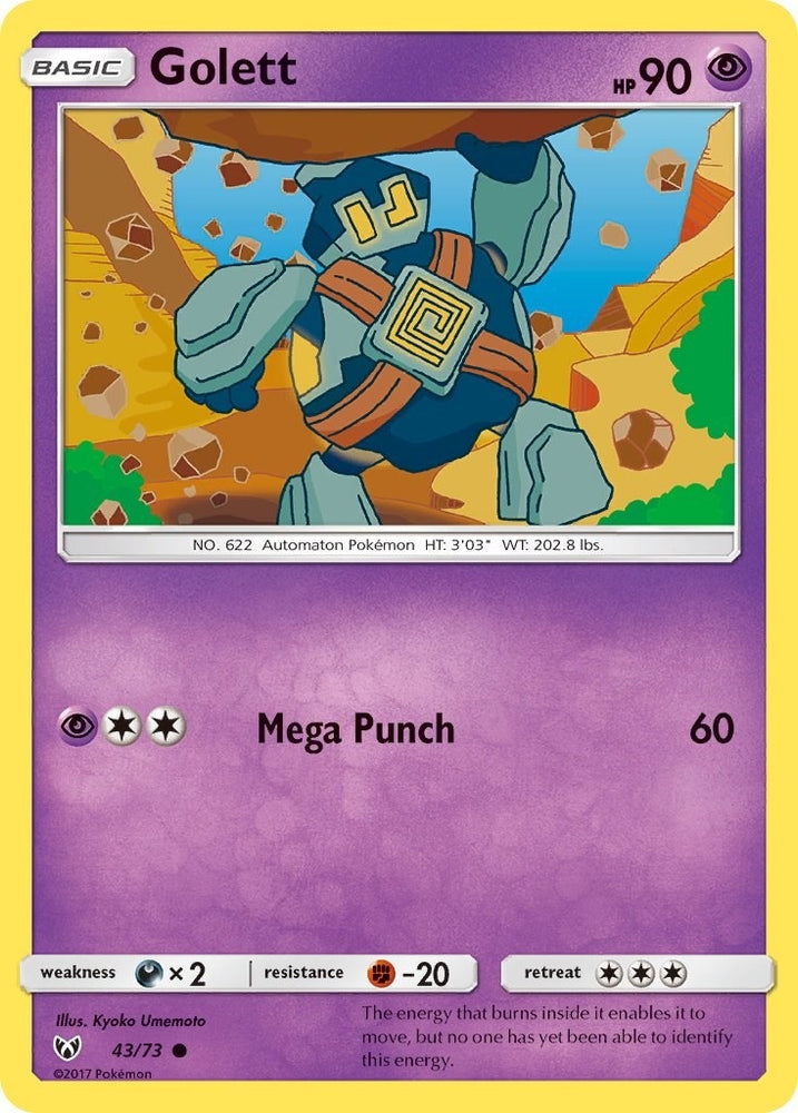 Image for Golett (43/73) [Shining Legends]