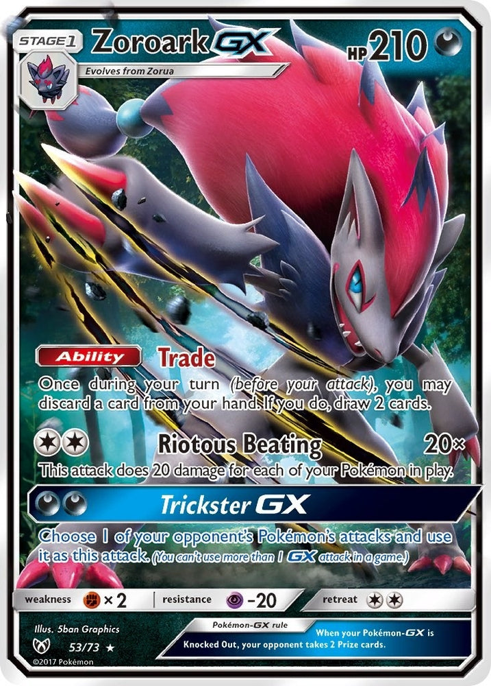 Image for Zoroark GX (53/73) [Shining Legends]