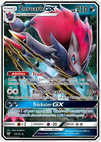 Image for Zoroark GX (53/73) [Shining Legends]