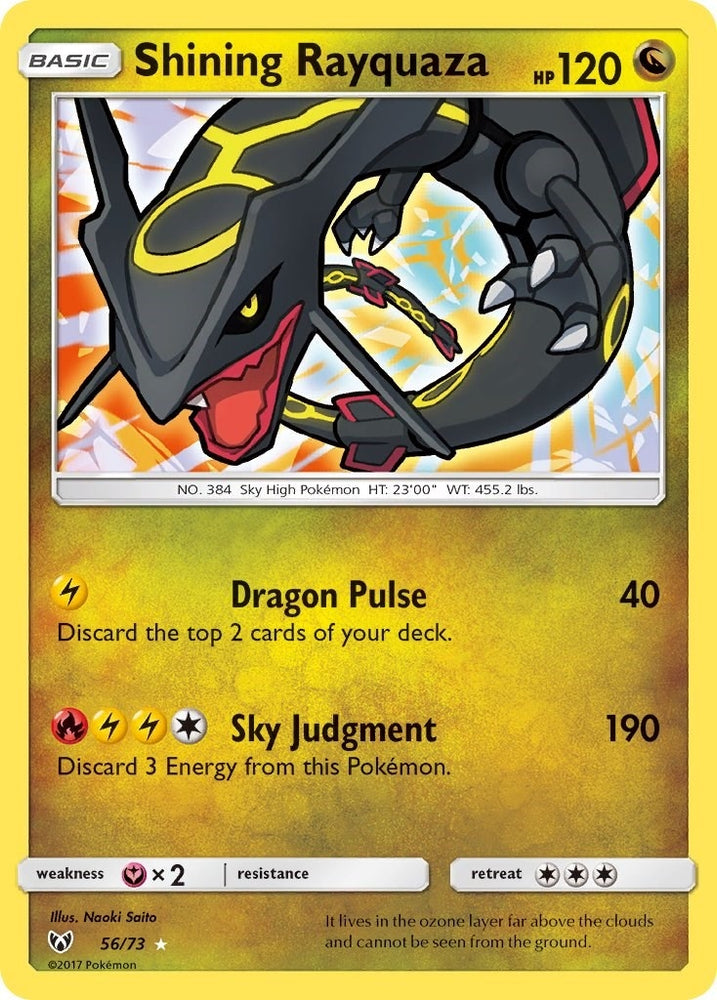 Image for Shining Rayquaza (56/73) [Shining Legends]