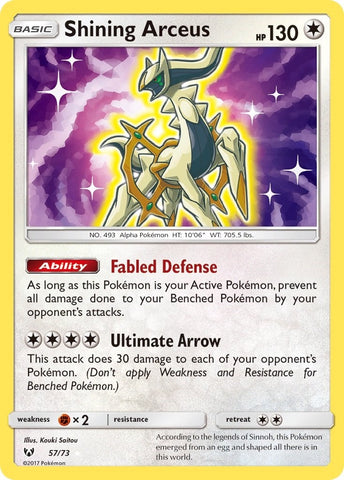 Image for Shining Arceus (57/73) [Shining Legends]