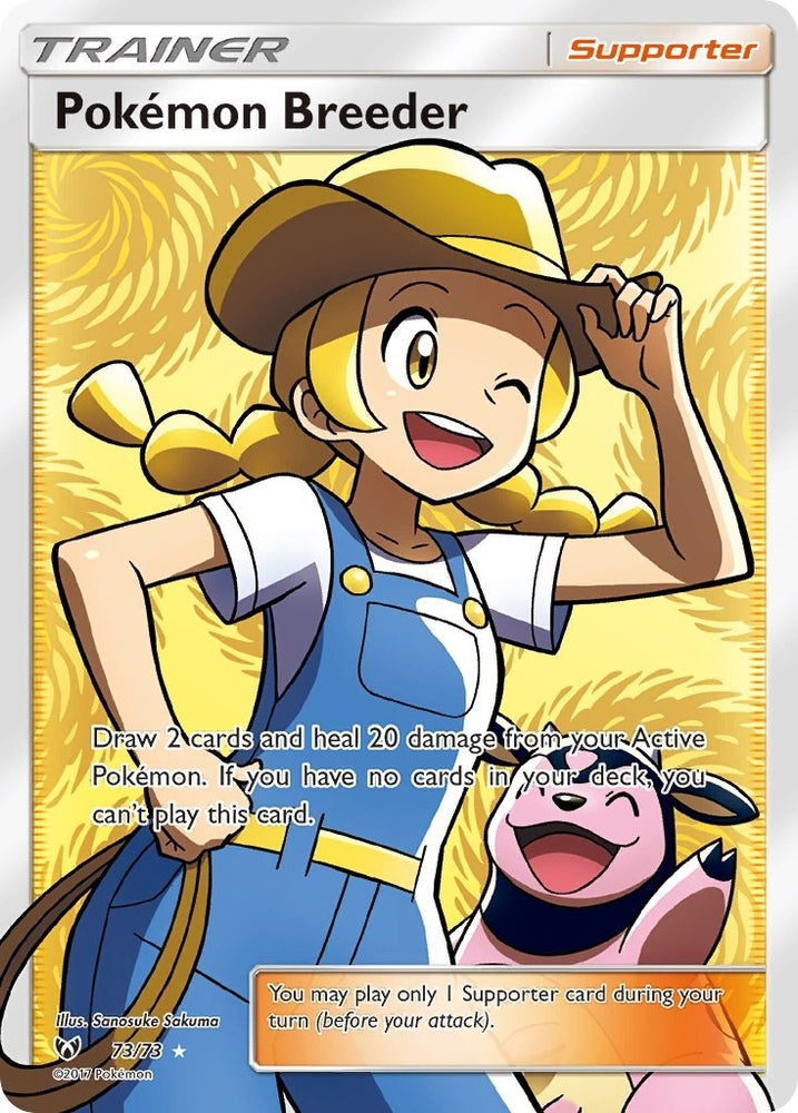 Image for Pokemon Breeder (Full Art) (73/73) [Shining Legends]
