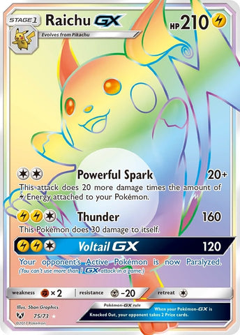 Image for Raichu GX (Secret) (75/73) [Shining Legends]