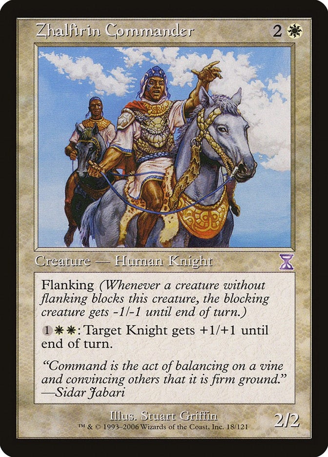 Image for Zhalfirin Commander (18) [Timeshifted]