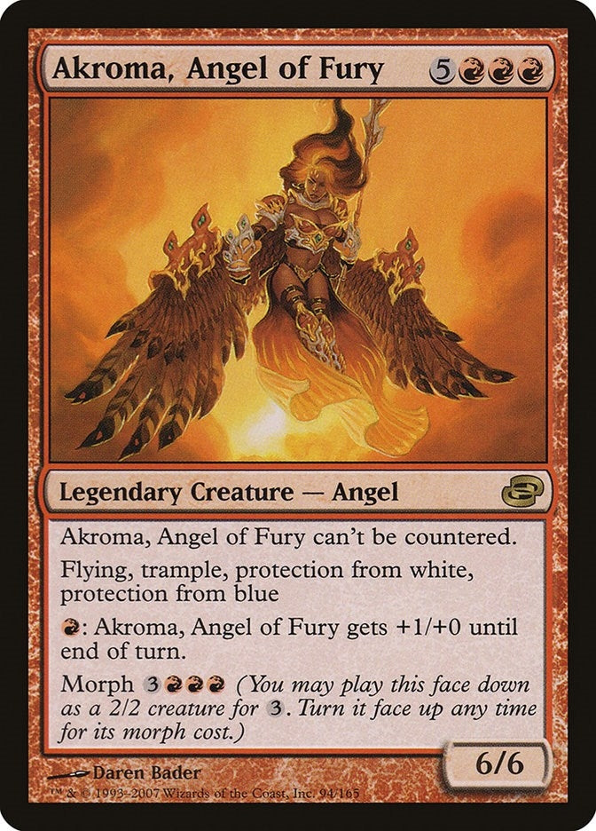 Image for Akroma, Angel of Fury (94) [Planar Chaos]