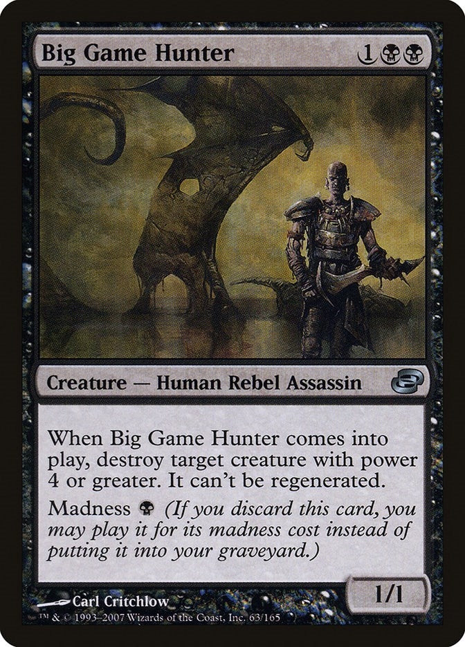 Image for Big Game Hunter (63) [Planar Chaos]