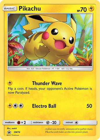 Image for Pikachu - SM76 (SM76) [SM Promos]