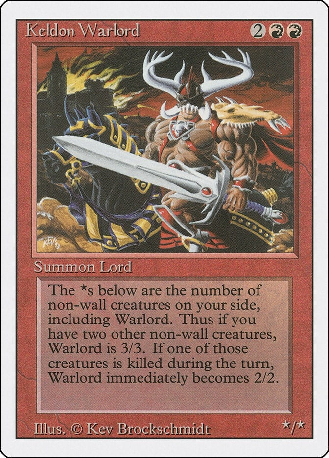 Image for Keldon Warlord [Revised Edition]