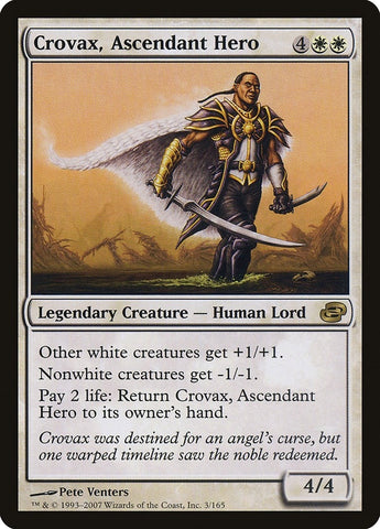 Image for Crovax, Ascendant Hero (3) [Planar Chaos]