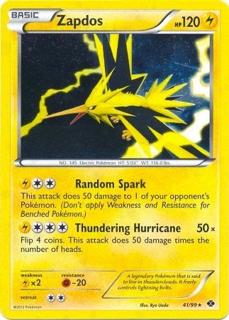 Image for Zapdos (041/099) [Blister Exclusives]