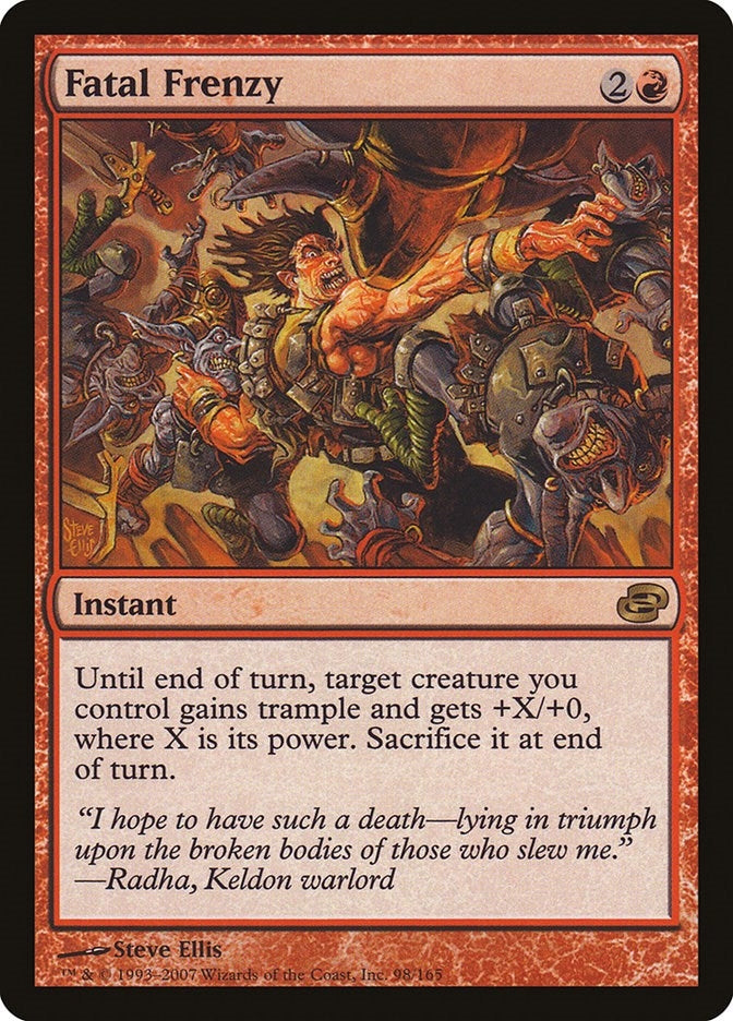 Image for Fatal Frenzy (98) [Planar Chaos]