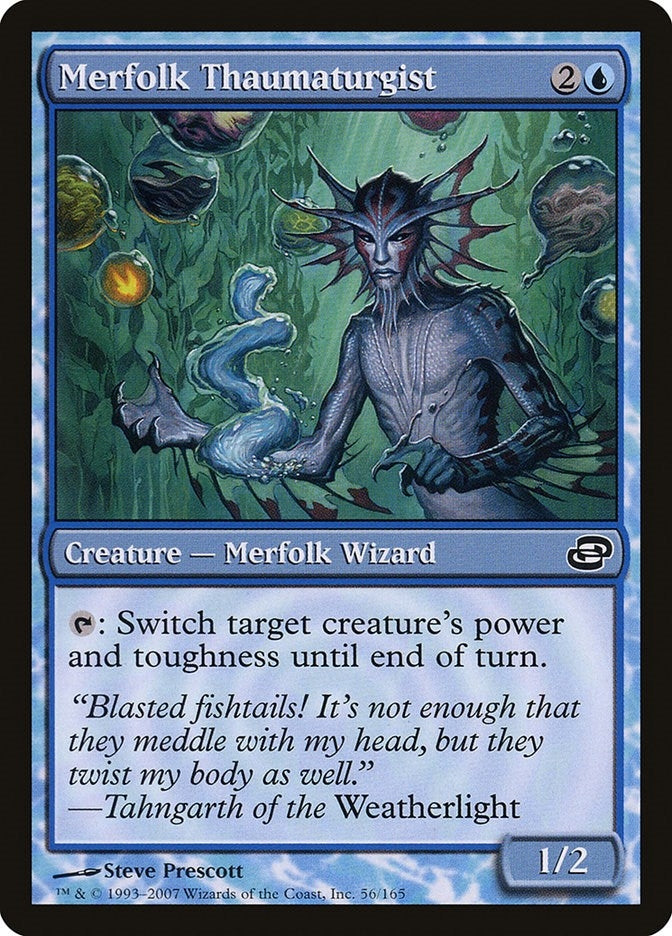 Image for Merfolk Thaumaturgist (56) [Planar Chaos]