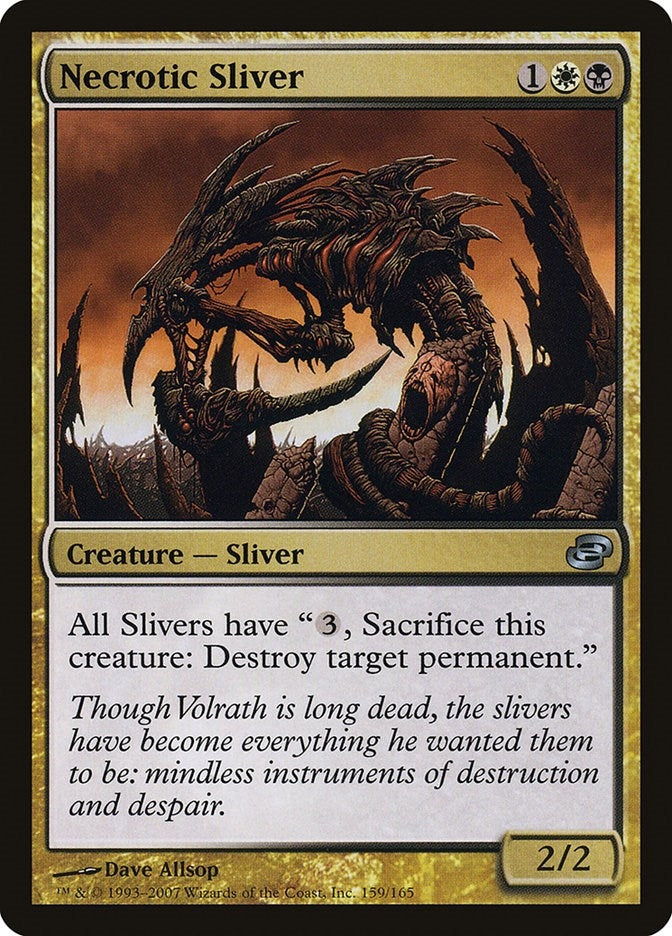 Image for Necrotic Sliver (159) [Planar Chaos]