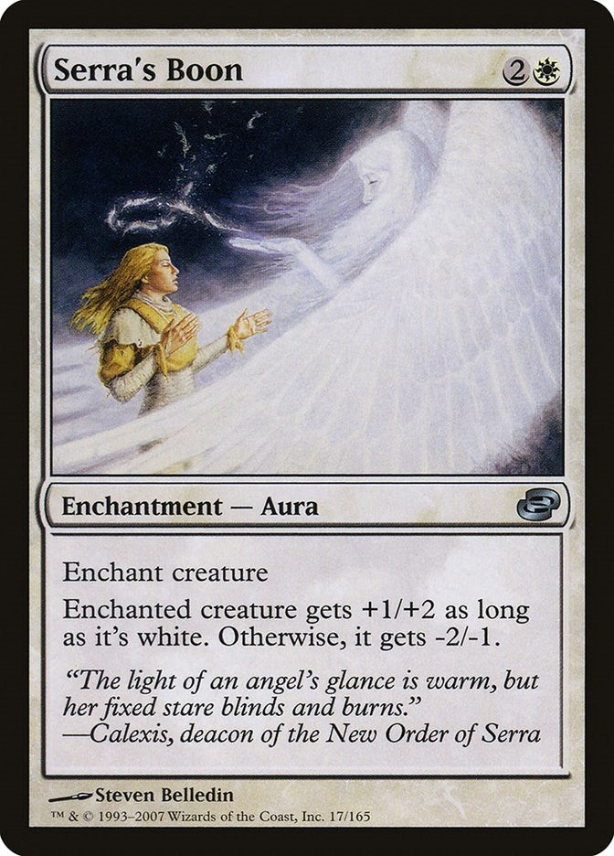 Image for Serra's Boon (17) [Planar Chaos]