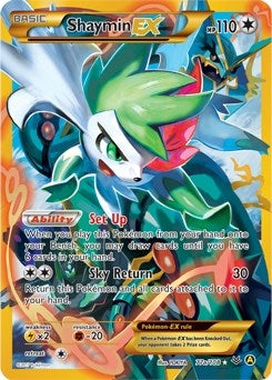 Image for Shaymin EX - 77a/108 (077a/108) - Pokemon