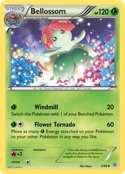 Bellossom - 4/98 (Cosmos Holo) (004/098) (Miscellaneous Cards & Products)
