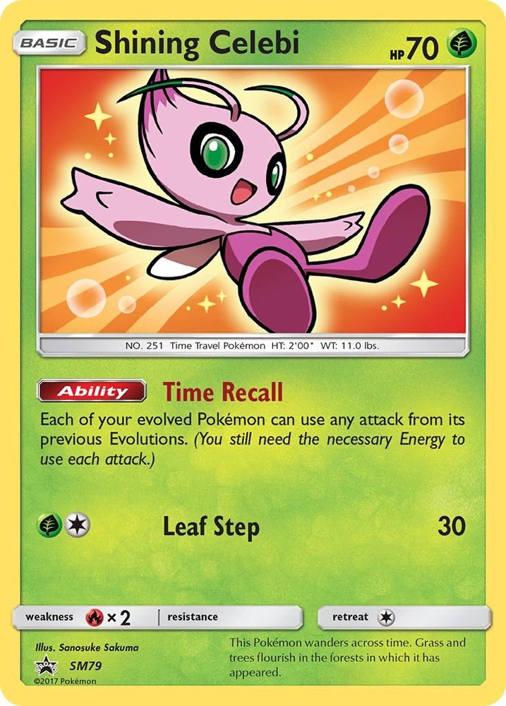 Image for Shining Celebi (SM79) [SM Promos]
